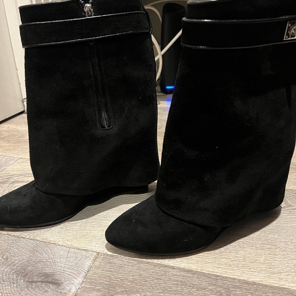 Authentic Givenchy Shark Boots (mid-calf length)
